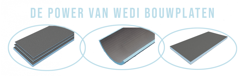 De super bouwplaten van wedi